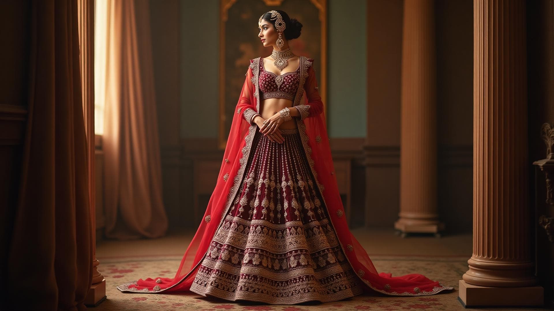 Elegant Bridal Lehenga